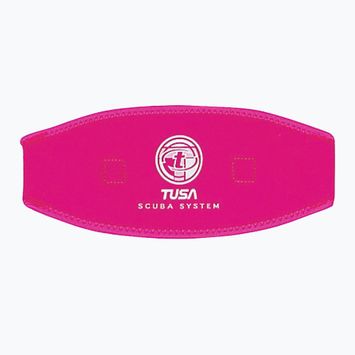 Neoprene mask strap cover TUSA Cover flash pink