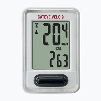 Bike counter CatEye Velo 9 CC-VL820 white