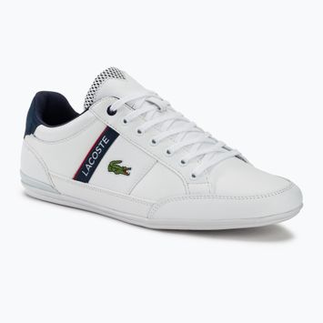 Lacoste men's shoes 40CMA0067 white/navy/red