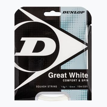 Dunlop Bio Great sq. 10 m squash string white 624700