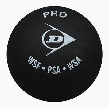 Dunlop Pro 2 yellow dots squash ball 700108