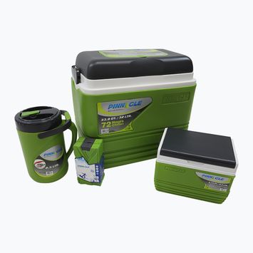 Vango Pinnacle 32-72Hr 5 Piece green touring fridge set