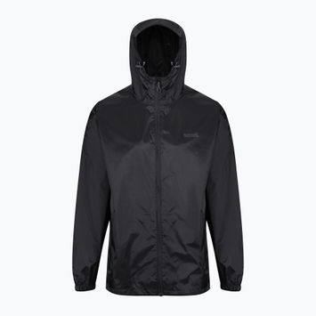 Men's REGATTA Pack-It III rain jacket black