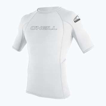 O'Neill Basic Skins Rash Guard children's swim shirt white
