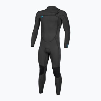 O'Neill Youth Ninja 5/4 Chest Zip Full black/black/black children's swimming foam