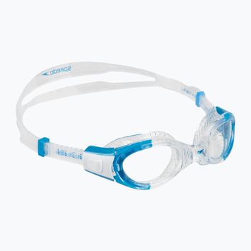 Speedo Futura Biofuse Flexiseal Junior clear/white/clear children's swimming goggles 68-11596C527