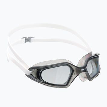 Speedo Hydropulse white/elephant/light smoke swimming goggles 8-12268D649