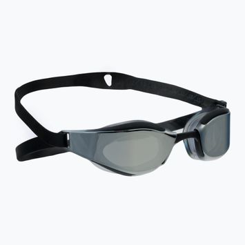 Speedo Fastskin Hyper Elite Mirror black/oxid grey/chrome swimming goggles 68-12818F976