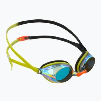 Speedo Vengeance Mirror swimming goggles atomic lime/black/fire gold 68-11324G789