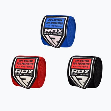 Boxing bandages RDX Hand Wraps Combine Plus red/black/blue