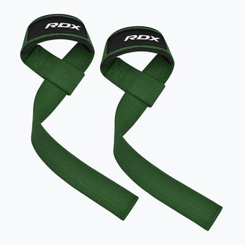 RDX W1 Weight Training Wrist Straps army green