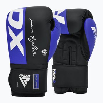 RDX REX F4 blue/black boxing gloves