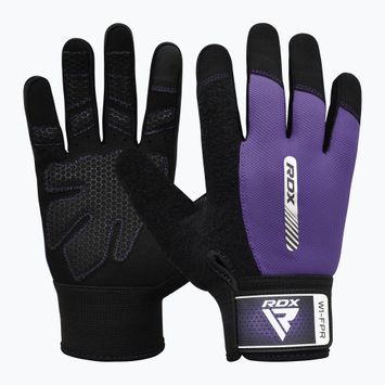 RDX W1F Full Finger training gloves purple