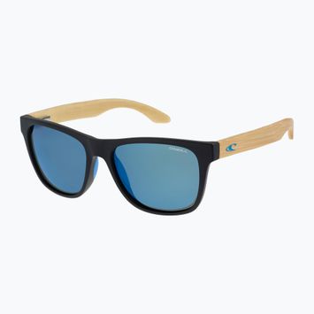 O'Neill ONS 9016-2.0 matte black/bamboo/blue mirror sunglasses