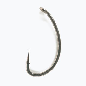 Fox International Edges carp hooks Armapoint Curve Shank Medium grey CHK203