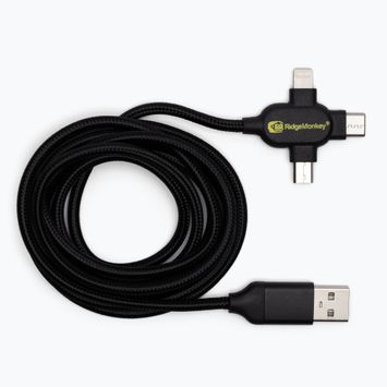 RidgeMonkey Vault USB-A to Multi Out cable black RM195