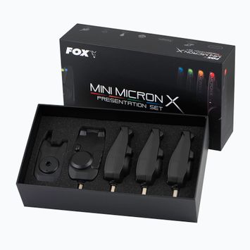 Fox International Mini Micron X 4 rod set fishing signals black CEI199
