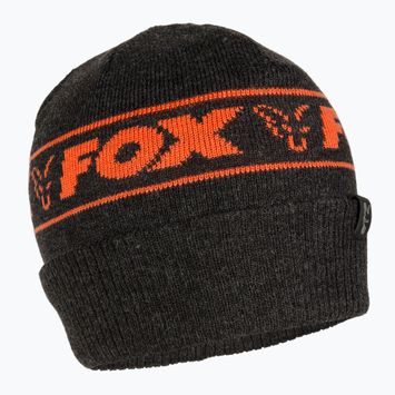 Fox International Collection winter beanie black/orange