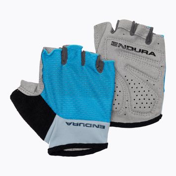 Men's Endura Xtract Lite hi-viz blue cycling gloves
