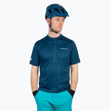 Men's Endura Hummvee II S/S cycling jersey blueberry