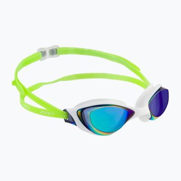 ZONE3 Aspect rainbow mirror/lime/white swimming goggles SA20GOGAS117