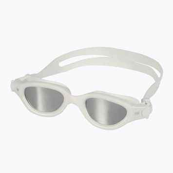 Swimming goggles ZONE3 Venator-X white/silver/polarised revo pink lens