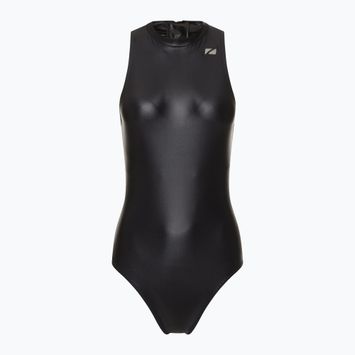 Women's one-piece swimsuit ZONE3 OWS Ti+ Thermal High Neck black