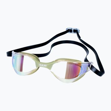 HUUB Thomas Lurz sage/clear gold mirror swimming goggles