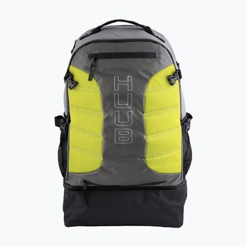 Triathlon backpack HUUB TT Bag 40 l grey/lime