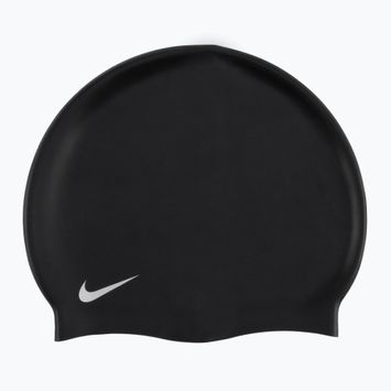 Nike Solid Silicone children's swimming cap black TESS0106-001