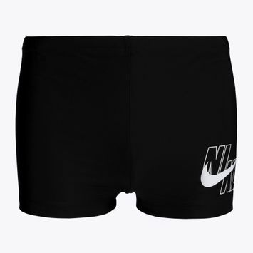 Men's Nike Logo Aquashort swim boxers black NESSA547-001