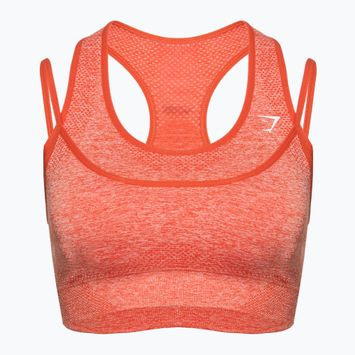 Gymshark Vital Rise Sports red / marl training bra