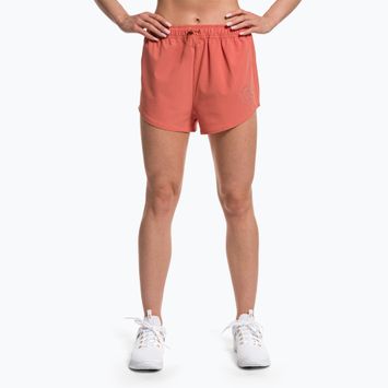 Women's training shorts Gymshark KK Twins Woven earth orange