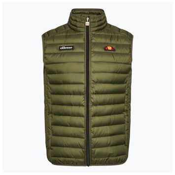 Ellesse men's sleeveless Bardy Gilet khaki