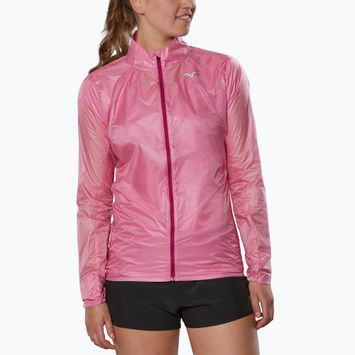 Women's running jacket Mizuno Aero wild orchid