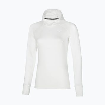 Women's running sweatshirt Mizuno Warmalite Hooded LS white
