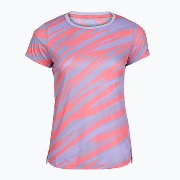 Women's running shirt Mizuno DAF Graphic Tee pastel lilac