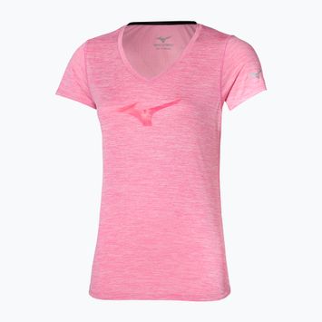 Women's running shirt Mizuno Core RB Tee sachet pink
