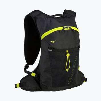 Mizuno Running backpack 8 l black/yellow
