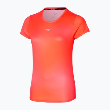 Women's Mizuno Impulse Core Graphic Tee nasturtium running shirt