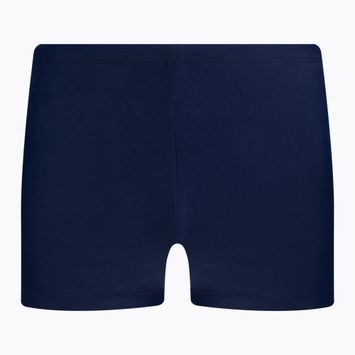 Men's Nike Reflect Logo Square Leg swim boxers navy blue NESSC583-440