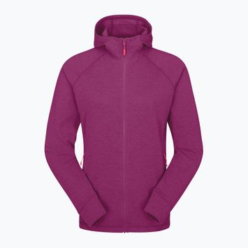 Women's Rab Nexus Hoody sweatshirt mulberry