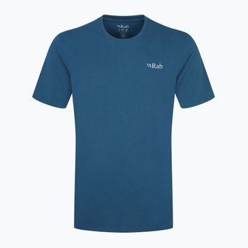 Men's Rab Stance Mountain Peak t-shirt tempest blue