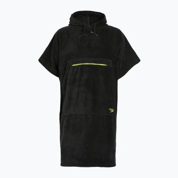 Speedo Swim Poncho S black/hyper yellow