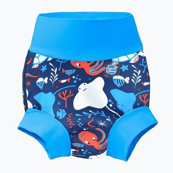 Splash About Happy Nappy Sea World blue swim nappy HNPUSL