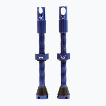 Peaty's X Chris King MK2 Presta Tubeless Valves Set 60 mm navy