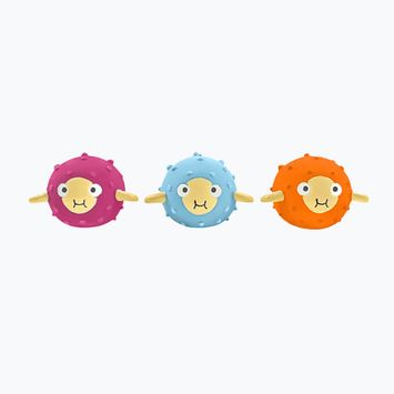 Splash About Pufferfish fishing toy 3 pcs orange / blue / purple
