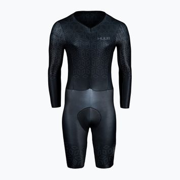 Men's HUUB TT Suit black/charcoal cycling suit