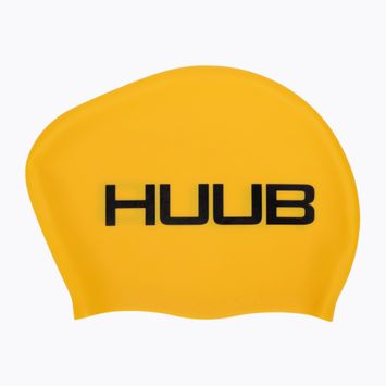 HUUB Swim Cap Long Hair Silicone Cap Yellow A2-VGCAPYLH