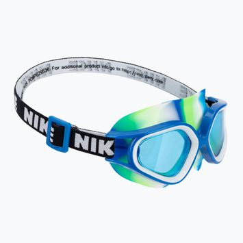 Nike Expanse blue lightning children's swimming goggles